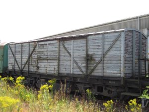 Вагон гараж кранцуга