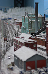 Шестиосные Nohab'ы не только достаточно мощные, чтоб водить по промышленной Швеции длинные грузовые поезда, но и вполне себе морозоустойчивые.