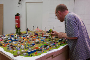 Создатель палаточного городка...