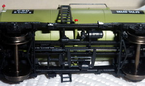 Подвагонное оборудование модели (крупно)