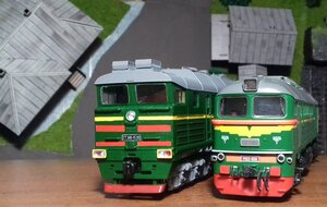 На фоне &quot;Машки&quot; видна разница в габаритах с европейским ПС.