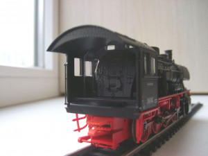 Внутренности будки (к сожалению, не окрашены).