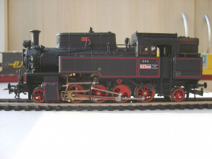 Общий вид паровоза.