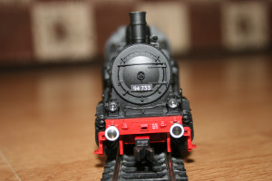 В отличие от другой модели шахта перенесена под буферный брус.