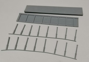 Навес со стороны перрона и его колонны