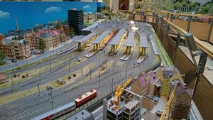 Модель вокзала в Вене