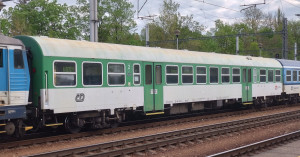 Вагон постройки з-да Баутцен принадлежности ČD