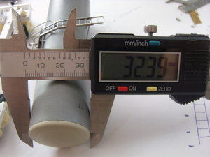 Размер готового котла. прототип 2800/87=32,18мм