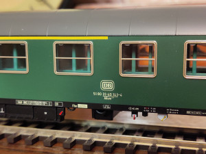 Вагон DB, 3 и 4 позиции - &quot;80&quot; т.е. ФРГ