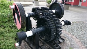 DSC_0654.JPG (1 МіБ) Переглянуто 3123 разів Механизм паровоза системы Риггенбах